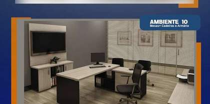 Ambiente 10: Mesas + Cadeiras e Armário