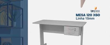 Mesa 120x60 Linha 15mm
