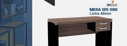Mesa 120x60 Linha 40mm
